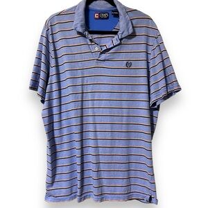 Chaps‎ by Ralph Lauren Striped Golf Polo Shirt Men’s XL